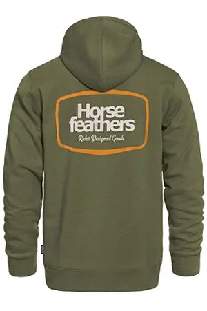 Horsefeathers Mikina Bronco - loden