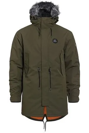 Horsefeathers Bunda Griffen - dark olive