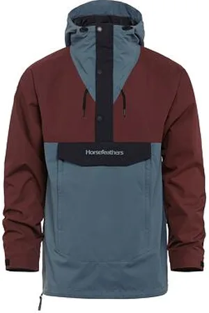 Horsefeathers Bunda Spencer - burgundy/blue mirage