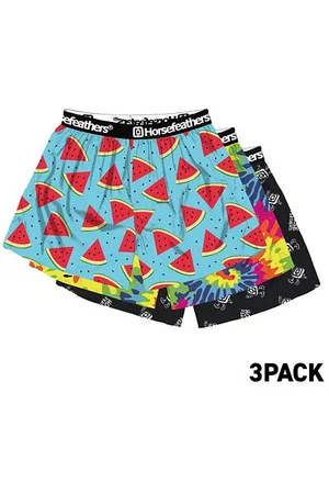 Horsefeathers Trenýrky Frazier 3pack - bundle 3
