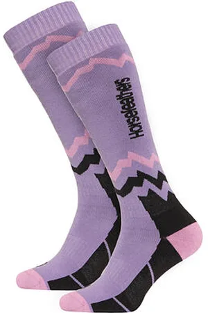 Horsefeathers Snowboardové ponožky Mitzi - light grape