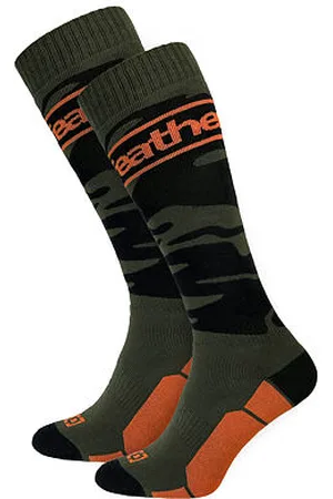 Horsefeathers Snowboardové ponožky Enver - burnt olive