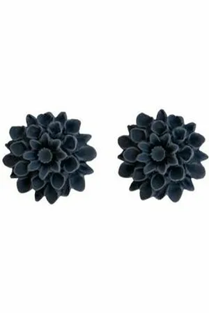 Horsefeathers Flowerski náušnice - anthracite