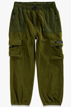 Horsefeathers Fleecové kalhoty Sway - Olive