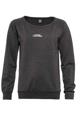 Horsefeathers Mikina Nura - dark ash