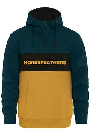 Horsefeathers Mikina Fulton - pond/honey