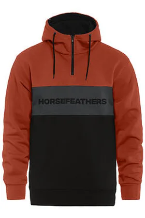 Horsefeathers Mikina Fulton - ginger/black
