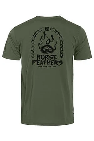 Horsefeathers Funkční triko Reckless - thyme