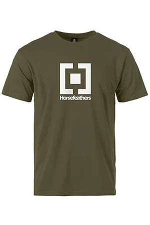 Horsefeathers Triko Base - burnt olive