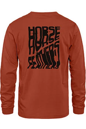 Horsefeathers Triko Xerox LS - ginger