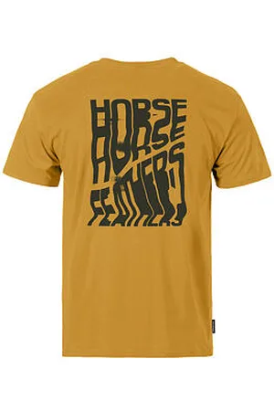 Horsefeathers Triko Xerox - honey