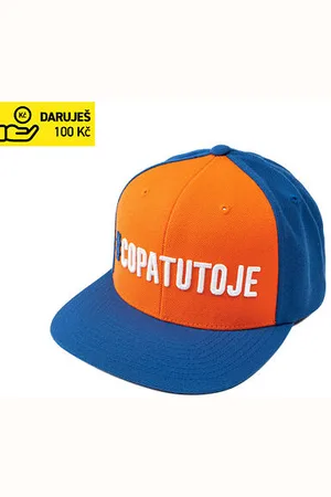 Horsefeathers Snapback kšiltovka COPATUTOJE x Talent Plzeň - /orange