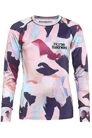 Horsefeathers Termo triko Mirra - abstract print