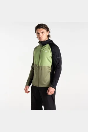 Dare 2B Pánská funkční mikina assimilate iii zelená/ 3xl