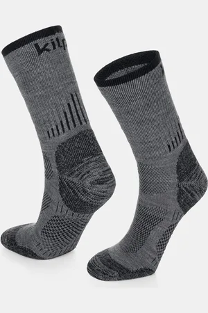 Kilpi Unisex outdoorové ponožky mirin-u světle šedá 35