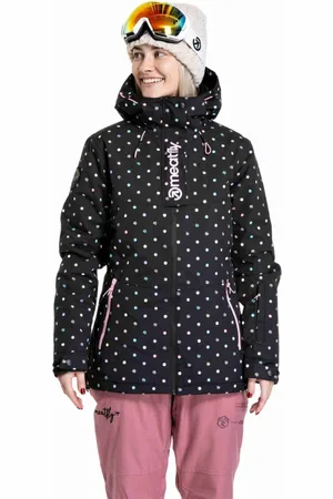 MEATFLY Dámská snb & ski bunda kirsten /puntíky s