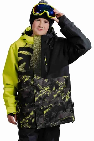 MEATFLY Dětská snb & ski bunda bangito /limetková 134