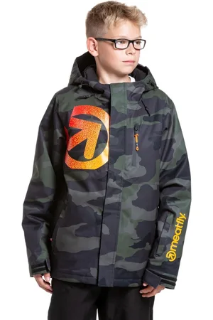 MEATFLY Dětská snb & ski bunda bangito camo 134