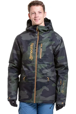 MEATFLY Pánská snb & ski bunda helios camo m