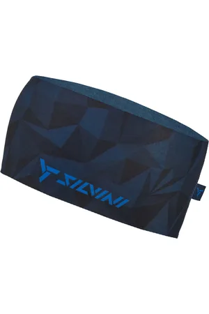 SILVINI Unisex sportovní čelenka agri tmavě s/m