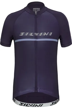 SILVINI Dětský cyklystický dres mazzani tmavě 158-164