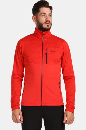 Kilpi Pánská strečová mikina erin-m červená 5xl