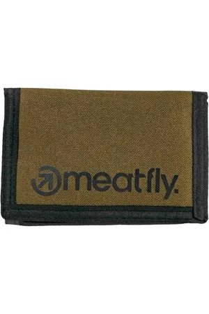 MEATFLY Peněženka huey olivová one size
