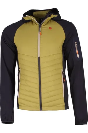 Gts Pánská zateplená mikina 405951 khaki s