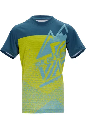 SILVINI Dětský enduro dres denni /neonově žlutá 158-164