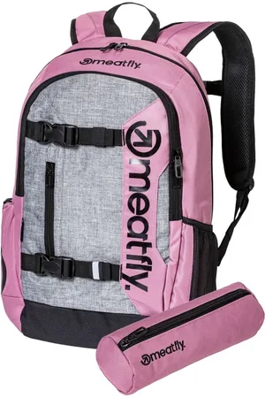 MEATFLY Batoh basejumper + penál zdarma /šedá 22 l