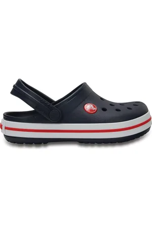 Crocs Dětské boty crocband tmavě /červená 32-33