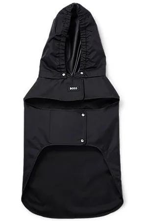 HUGO BOSS Dog raincoat in waterproof fabric with contrast logo