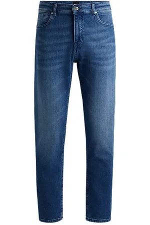 HUGO BOSS Maine Regular-fit jeans in pure- comfort-stretch denim