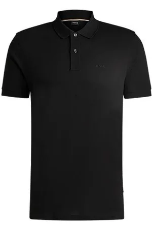 HUGO BOSS Pallas polo shirt in cotton piqué with logo details