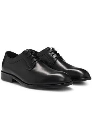 HUGO BOSS Leather Derby shoes with flexible sole