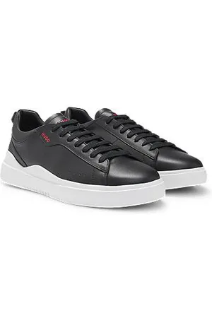HUGO BOSS Cupsole trainers in smooth leather