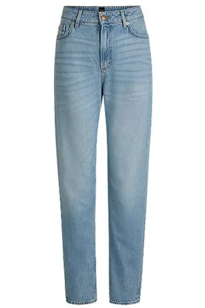 HUGO BOSS Regular-fit jeans in light- denim