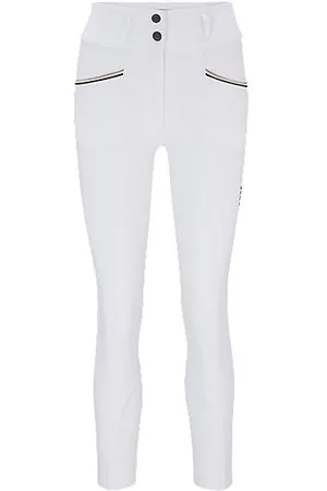 HUGO BOSS Equestrian high-waisted breeches with knee grip
