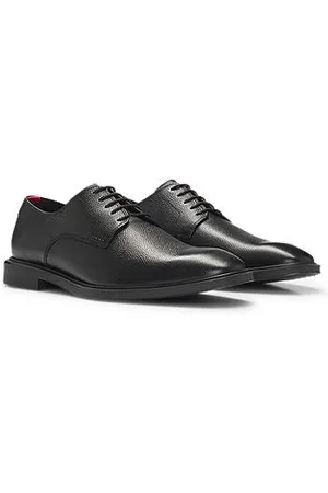 HUGO BOSS Derby shoes in grained leather
