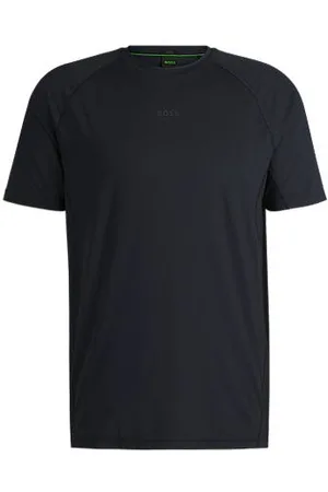 HUGO BOSS Active regular-fit T-shirt with decorative reflective details