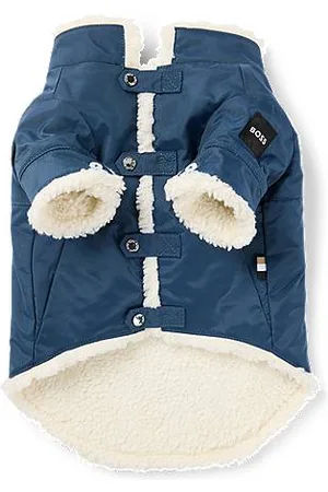 HUGO BOSS Dog parka jacket with contrast logo