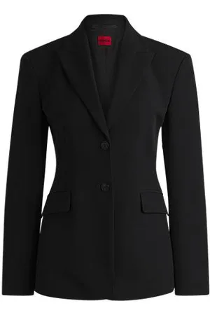 HUGO BOSS Regular-fit blazer in stretch material