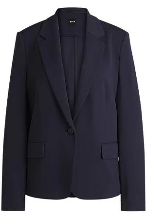 HUGO BOSS Dressletic relaxed-fit blazer in stretch fabric