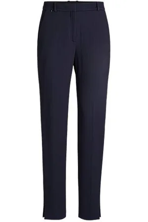 HUGO BOSS Dressletic slim-fit trousers in stretch fabric