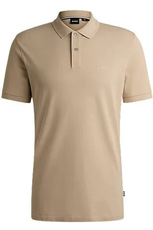 HUGO BOSS Pallas polo shirt in cotton piqué with logo details