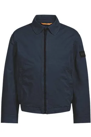 HUGO BOSS Relaxed-fit jacket in stretch-cotton twill