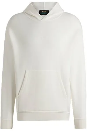HUGO BOSS X ASTON MARTIN twisted-cotton hoodie with logo embroidery