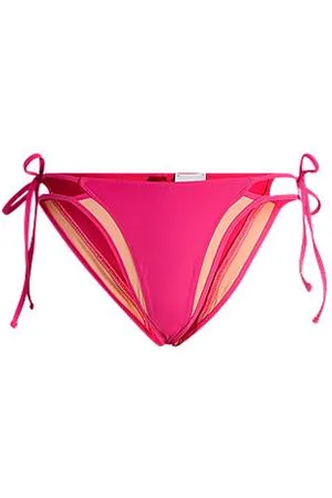 HUGO BOSS Tie-side bikini bottoms with layered design