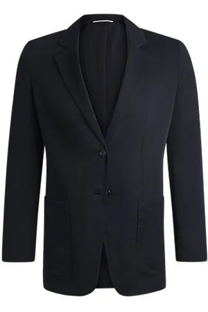 HUGO BOSS Relaxed-fit blazer with two-button closure
