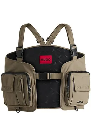 HUGO BOSS Vest-style backpack with multiple pockets